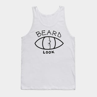 Beard look Tank Top